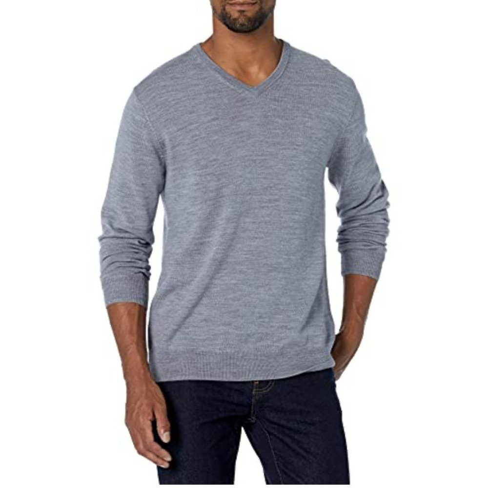 Premier Mens Extremely Soft Acrylic V-Neck Sweater Size XL